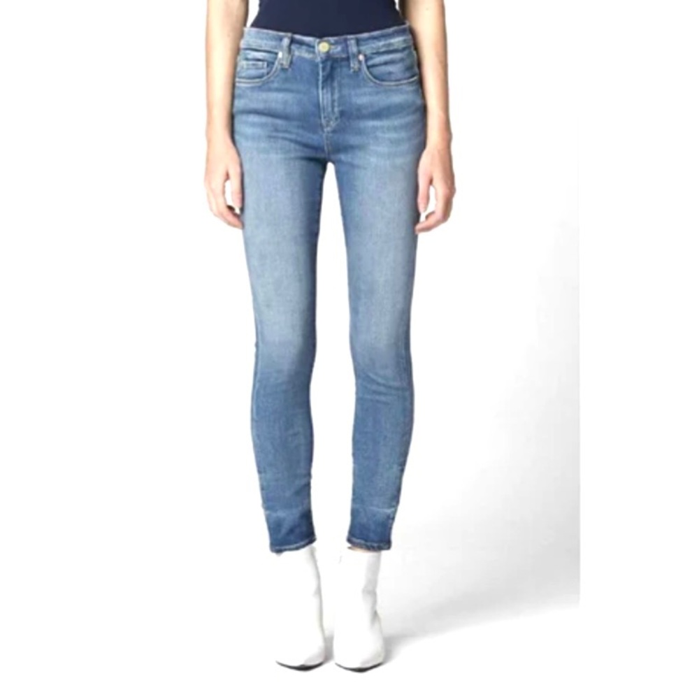 Blank NYC The Great Jones High Rise Skinny Jeans Stonewash Stretch Denim